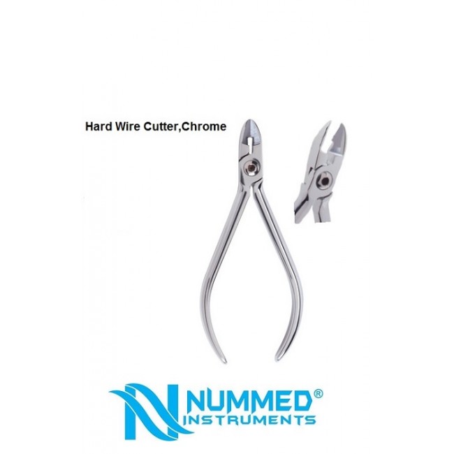 Hard Wire Cutter, Chrome With L key Joint Hard Wire Cutter, Chrome With L key Joint